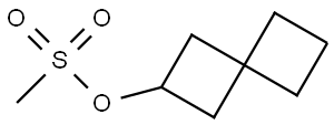 spiro[3.3]heptan-2-yl methanesulfonate Structure