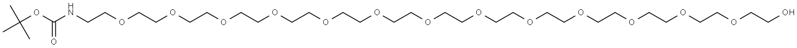 Boc-NH-PEG14-OH Structure
