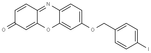 Resorufin 4-Iodobenzyl Ether Structure