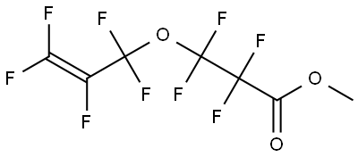 Methyl perfluoro-3-allyloxypropanoate Structure