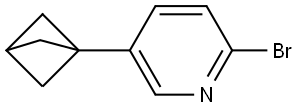 5-(bicyclo[1.1.1]pentan-1-yl)-2-bromopyridine Structure