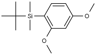 1-[(1,1-Dimethylethyl)dimethylsilyl]-2,4-dimethoxybenzene Structure