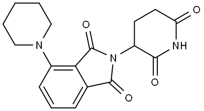 Thalidomide-piperidine Structure