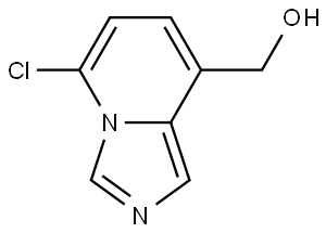 (5-Chloroimidazo[1,5-a]pyridin-8-yl)methanol Structure