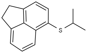 (1,2-dihydroacenaphthylen-5-yl)(isopropyl)sulfane Structure
