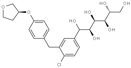 Empagliflozin Intermediate 80 Structure