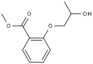 Methyl 2-(2-hydroxypropoxy)benzoate Structure