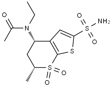 Dorzolamide Impurity 40 Structure