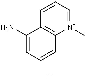 5-Amino-1-methylquinolinium chloride Structure