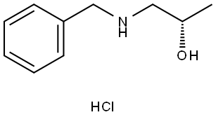 (S)-1-(Benzylamino)-2-propanol hydrochloride Structure