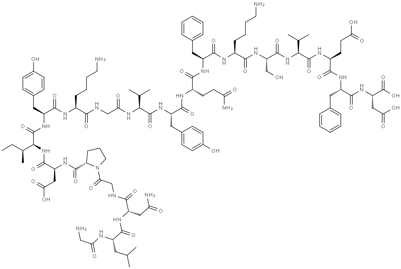 LCMV-derived p13 epitope Structure