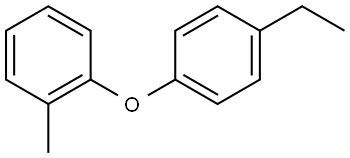 1-(4-Ethylphenoxy)-2-methylbenzene Structure