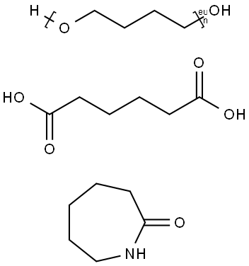 POLY(1,4-BUTYLENE ADIPATE-CO-POLYCAPROLACTAM) Structure