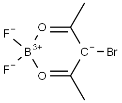 Boron, (3-bromo-2,4-pentanedionato-κO2,κO4)difluoro-, (T-4)- Structure