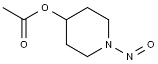 1-nitrosopiperidin-4-yl acetate Structure
