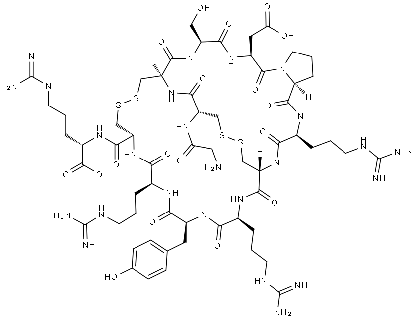 α-Conotoxin RgIA Structure