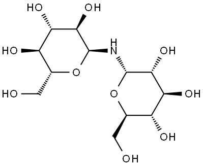 di-α-D-glucopyranosylamine Structure