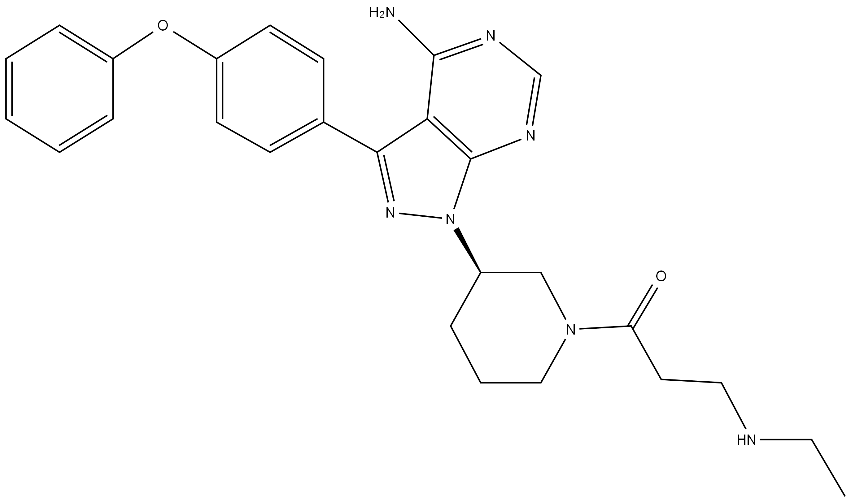 Ibrutinib Impurity 11 Structure
