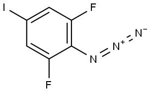 2-azido-1,3-difluoro-5-iodobenzene Structure