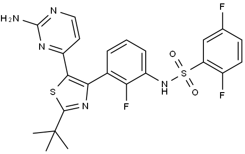 Dabrafenib Impurity B Structure