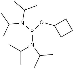 1-cyclobutoxy-N,N,N',N'-tetraisopropylphosphinediamine Structure