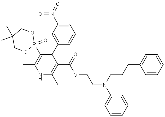 Efonidipine Impurity 5 Structure
