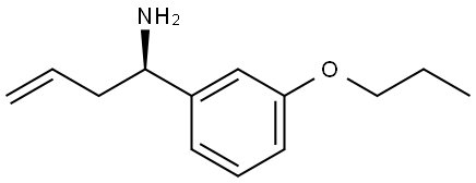 (1R)-1-(3-PROPOXYPHENYL)BUT-3-EN-1-AMINE Structure