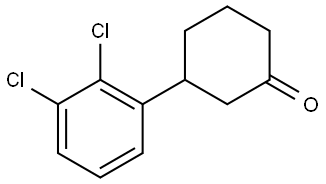 3-(2,3-Dichlorophenyl)cyclohexanone Structure