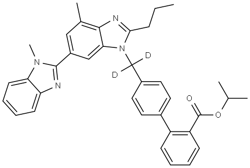 Telmisartan Impurity 26 Structure
