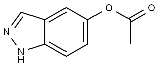 1H-Indazol-5-yl Acetate Structure
