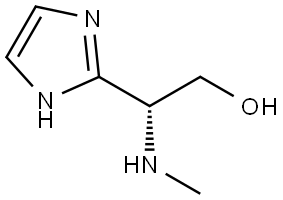 (R)-2-(1H-imidazol-2-yl)-2-(methylamino)ethan-1-ol Structure