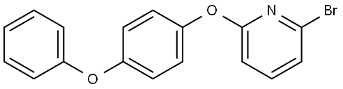 2-Bromo-6-(4-phenoxyphenoxy)pyridine Structure