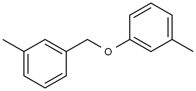 Benzene, 1-methyl-3-[(3-methylphenoxy)methyl]- Structure