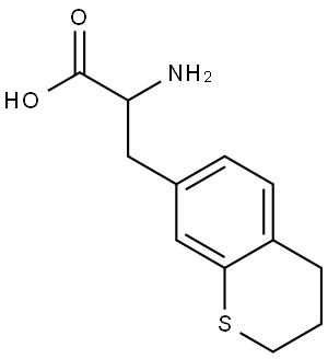 2-amino-3-(thiochroman-7-yl)propanoic acid Structure