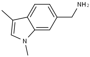 (1,3-dimethylindol-6-yl)methanamine Structure