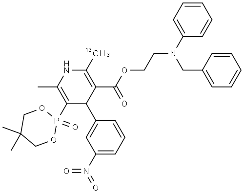 Efonidipine Impurity 3 Structure
