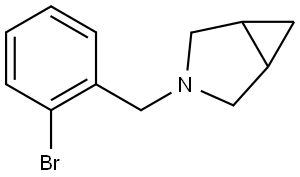 3-[(2-Bromophenyl)methyl]-3-azabicyclo[3.1.0]hexane Structure