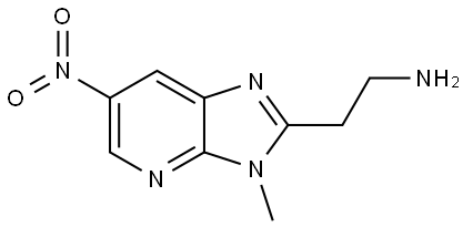 2-(3-methyl-6-nitro-3H-imidazo[4,5-b]pyridin-2-yl)ethan-1-amine Structure