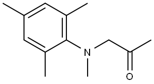 2-Propanone, 1-[methyl(2,4,6-trimethylphenyl)amino]- Structure