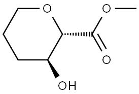 L-erythro-Hexonic acid, 2,6-anhydro-4,5-dideoxy-, methyl ester Structure