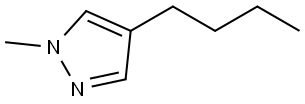 1H-Pyrazole, 4-butyl-1-methyl- Structure