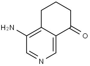4-Amino-6,7-dihydroisoquinolin-8(5H)-one Structure