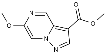 Methyl6-methoxypyrazolo[1,5-a]pyrazine-3-carboxylate Structure