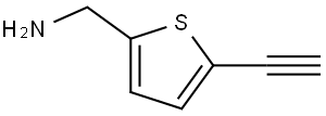 (5-Ethynylthiophen-2-yl)methanamine Structure