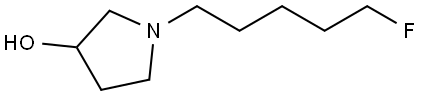 1-(5-fluoropentyl)pyrrolidin-3-ol Structure