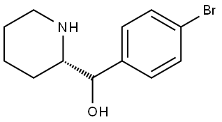 (S)-(4-bromophenyl)(piperidin-2-yl)methanol Structure