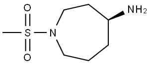 (S)-1-(methylsulfonyl)azepan-4-amine Structure