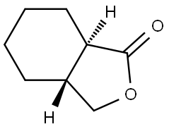 (3aR,7aR)-Hexahydroisobenzofuran-1(3H)-one Structure
