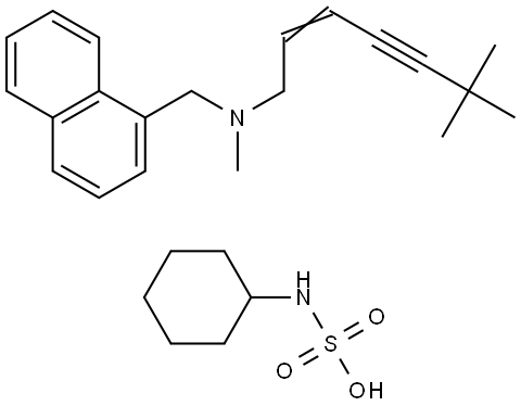 Terbinafine impurity Structure