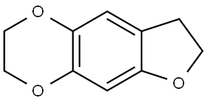 2,3,7,8-tetrahydro-[1,4]dioxino[2,3-f]benzofuran Structure